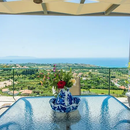 Villa Eftychia - Panoramic Sea View Apartmán Svoronata