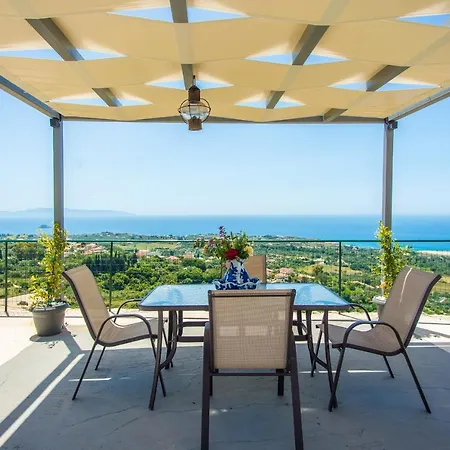 Villa Eftychia - Panoramic Sea View Διαμέρισμα Σβορωνάτα